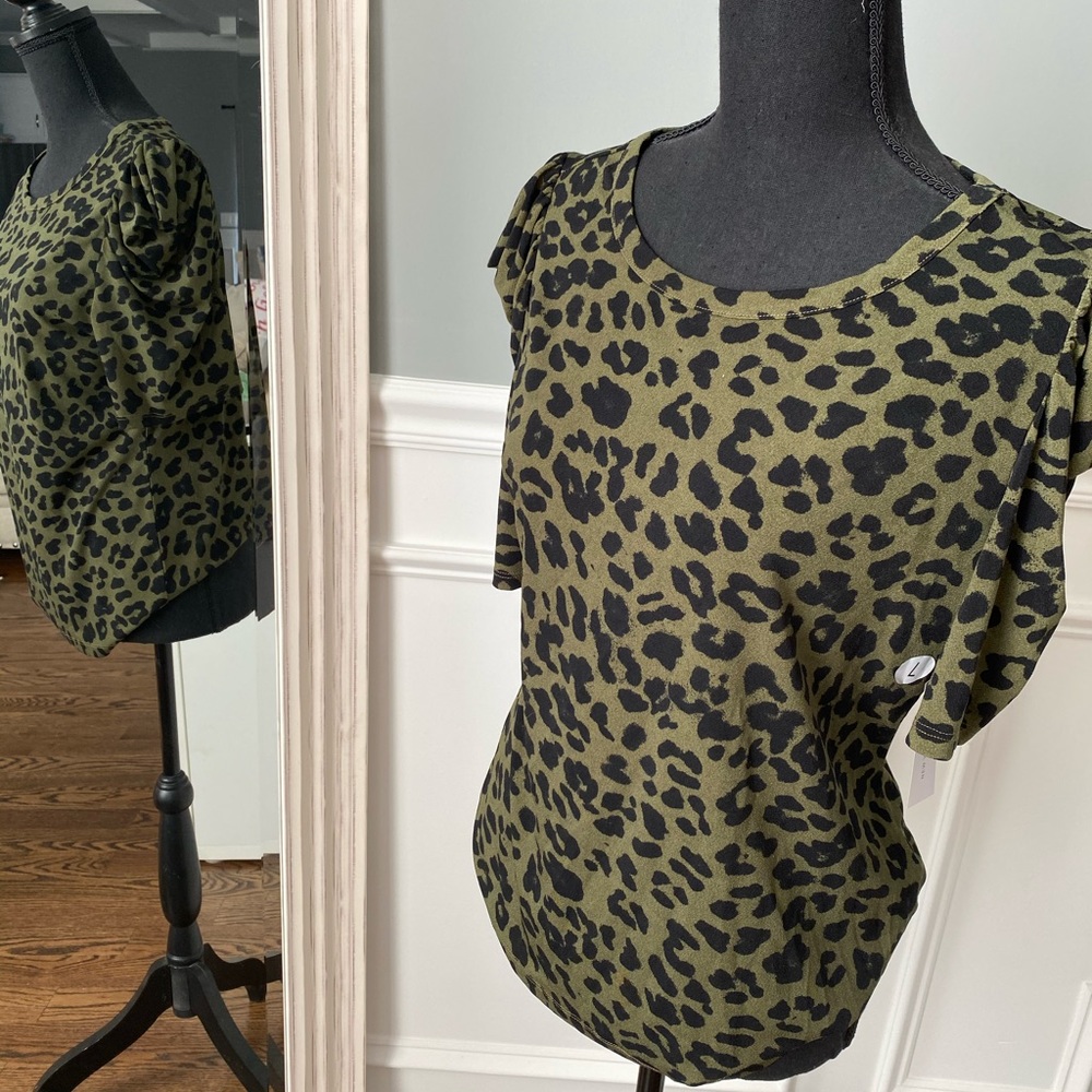 Ny&co leopard top nwt